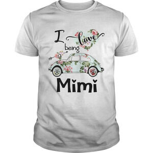 Floral I Love Being A Mimi Shirt